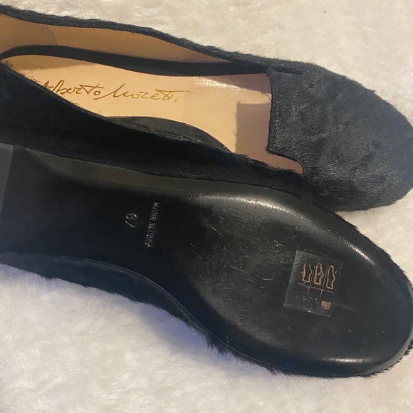 ALBERTO MORETTI black flat shoes - Picture 6 of 6